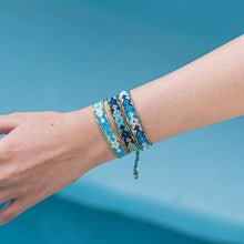 Load image into Gallery viewer, Bali Friendship Bracelet - Ocean Plunge
