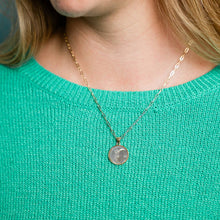 Load image into Gallery viewer, Pearl Man-in-the-Moon Necklace: 18 Inch
