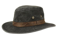 Load image into Gallery viewer, Outdoor Canvas Cotton Safari Hat w/Leather Band
