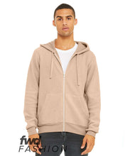 Load image into Gallery viewer, Sueded Fleece Full-Zip Hoodie w/ Moab tag
