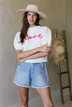 Load image into Gallery viewer, Crystal's LOVE Sweater Top
