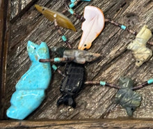 Load image into Gallery viewer, Vintage Heishi Fetish Necklace
