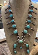 Load image into Gallery viewer, Vintage Turquoise Squash Blossom
