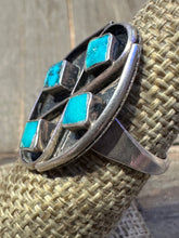 Load image into Gallery viewer, Vintage Zuni Turquoise Ring
