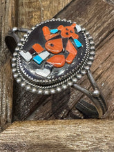Load image into Gallery viewer, Vintage Zuni inlay cuff
