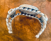 Load image into Gallery viewer, Navajo Lapis Lazuli and Coral Cuff
