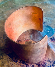 Load image into Gallery viewer, Statement Piece Copper Cuff
