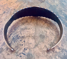 Load image into Gallery viewer, Fred Harvey Inspired Copper Cuff
