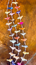 Load image into Gallery viewer, Zuni Three-Strand Fetish Heishi Necklace
