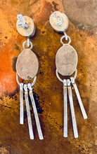 Load image into Gallery viewer, Vintage Zuni Fringe Earrings
