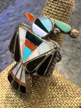Load image into Gallery viewer, Vintage Zuni Thunderbird Ring

