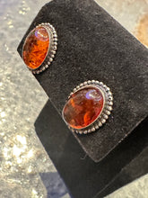Load image into Gallery viewer, Vintage Amber Earrings
