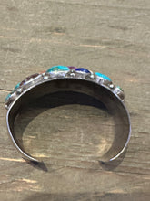 Load image into Gallery viewer, Vintage  Navajo Multi-Stone Cuff
