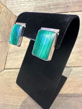 Load image into Gallery viewer, Vintage  Malachite Earrings
