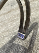 Load image into Gallery viewer, Vintage Malachite Sterling Cuff
