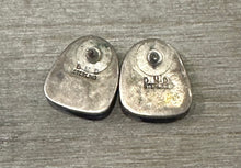Load image into Gallery viewer, Vintage Navajo-style Sterling Green Gaspeite
