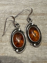 Load image into Gallery viewer, Vintage Baltic Amber Earrings
