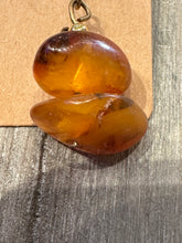 Load image into Gallery viewer, Vintage Baltic Amber Drop Earrings
