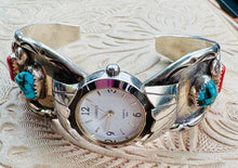 Load image into Gallery viewer, Vintage Sterling Women's Cuff Watch
