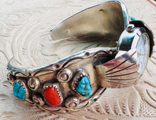 Load image into Gallery viewer, Vintage Sterling Women's Cuff Watch
