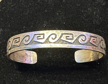 Load image into Gallery viewer, Hopi Sterling Silver Cuff
