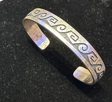 Load image into Gallery viewer, Hopi Sterling Silver Cuff
