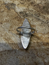Load image into Gallery viewer, Vintage Zuni multi-stone channel inlay ring
