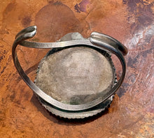 Load image into Gallery viewer, Vintage Royston Turquoise Sterling Silver Cuff
