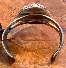 Load image into Gallery viewer, Vintage Royston Turquoise Sterling Silver Cuff
