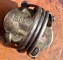 Load image into Gallery viewer, Vintage Multi-Stone Sterling Cluster Ring
