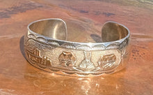 Load image into Gallery viewer, Vintage Southwestern Story Cuff
