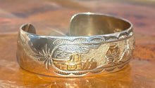 Load image into Gallery viewer, Vintage Southwestern Story Cuff
