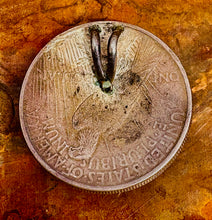 Load image into Gallery viewer, Vintage Peace Dollar Pendant – 1922
