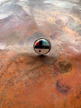 Load image into Gallery viewer, Southwestern Inlay Sunface Ring
