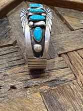 Load image into Gallery viewer, Vintage Turquoise Cuff
