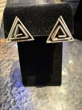 Load image into Gallery viewer, Vintage Sterling Silver Earrings
