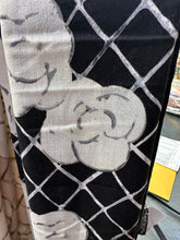 Load image into Gallery viewer, Cashmere/Silk Floral Scarf
