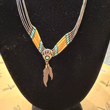 Load image into Gallery viewer, Sterling Silver Liquid Necklace With Bear Paw Pendant
