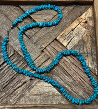 Load image into Gallery viewer, Vintage Turquoise Nugget Necklace
