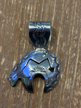 Load image into Gallery viewer, Vintage Sterling Silver Bear Pendant
