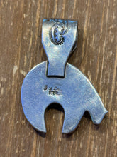 Load image into Gallery viewer, Vintage Sterling Silver Bear Pendant
