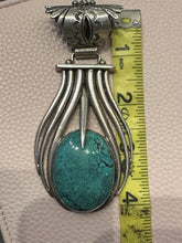 Load image into Gallery viewer, Vintage Turquoise Pendant
