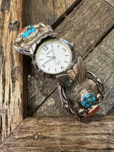 Load image into Gallery viewer, Vintage Sterling Women's Cuff Watch
