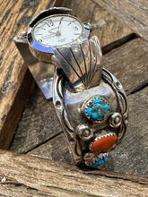 Load image into Gallery viewer, Vintage Sterling Women's Cuff Watch
