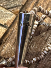 Load image into Gallery viewer, Vintage Zuni Turquoise Animal Sterling Heishi Fetish Necklace
