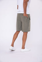 Load image into Gallery viewer, Hidden Zip Pocket Twill Shorts
