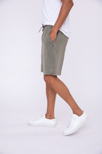 Load image into Gallery viewer, Hidden Zip Pocket Twill Shorts

