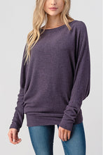 Load image into Gallery viewer, Dolman Sleeve Asymmetric Top
