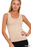 Load image into Gallery viewer, 2 way neckline tank top
