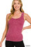 Load image into Gallery viewer, 2 way neckline tank top
